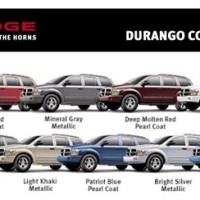 2005 Dodge Durango Paint Colors