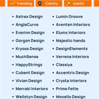 Interior Designing Company Names Ideas