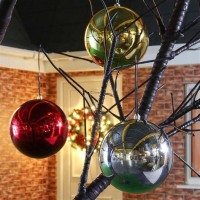 Large Outdoor Christmas Baubles Ireland