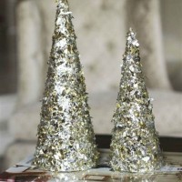 Tin Foil Christmas Tree Decorations Uk